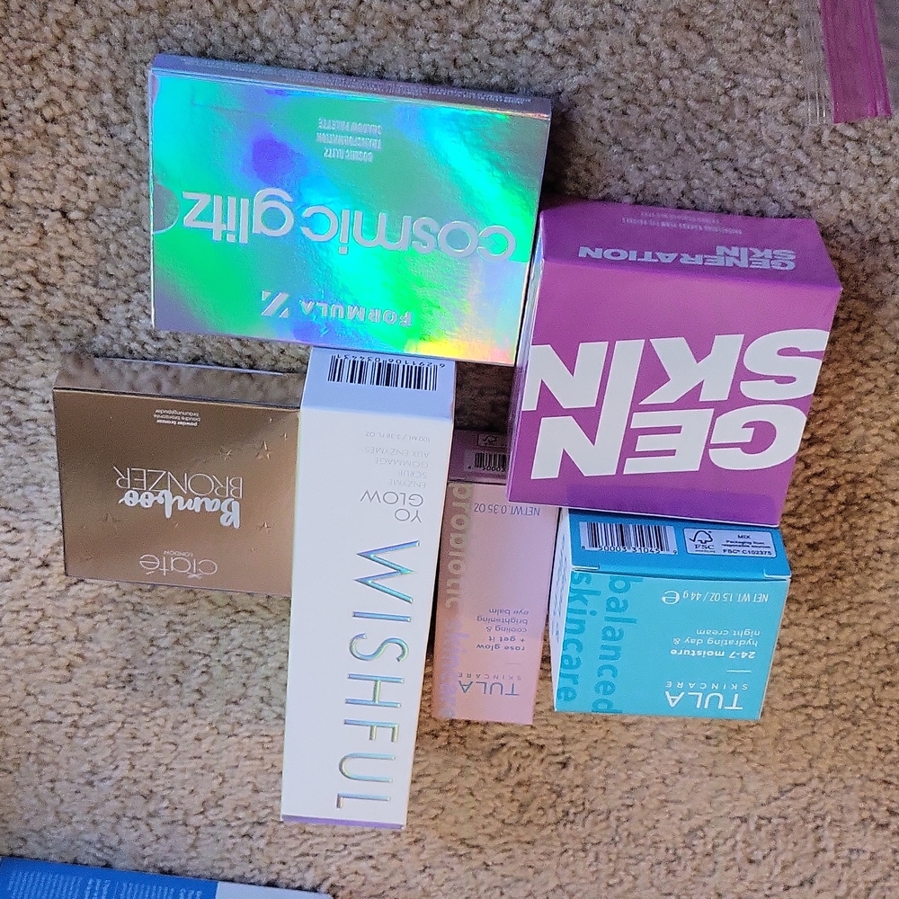 Skincare and makeup